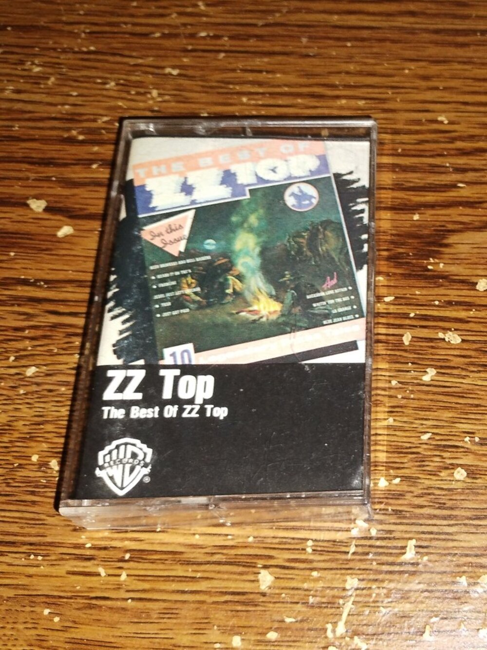 ZZ Top - The Best of ZZ Top on cassette (Warner Bros., 1971 to 1977)